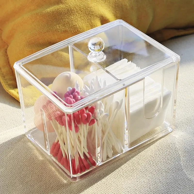 Clear Acrylic Jewelry Organizer Storage Necklace Ring Bracelet Earring Makeup Large Space Storage Jewelry Box Case Hold Female