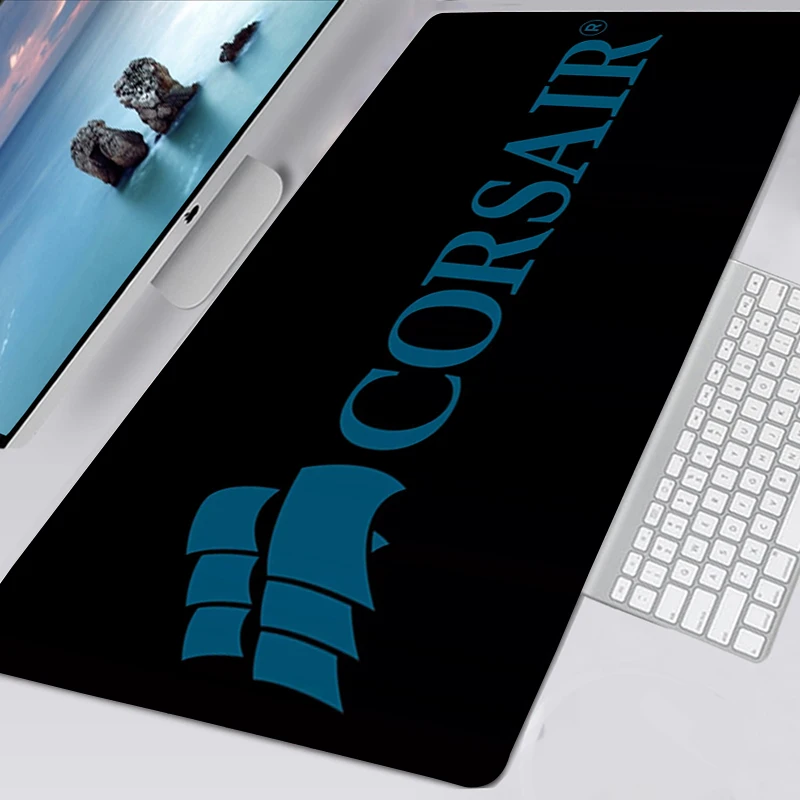 

Corsair Logo Mousepads Computer Kawaii Gaming Accessories Mouse Mat Large XXL 90X30 Mouse Pad Keyboards Mat Podkladka Pod Mysz