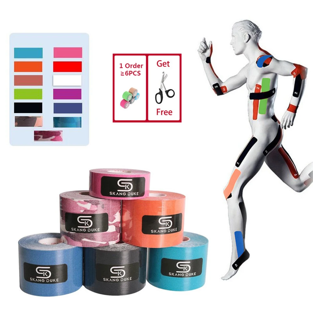 Athletic Kinesiology Tape For Face Kinesio Tapes Lot Elastoplast Sports Fitness Bandage Medical For Relief Muscle Pain Knee