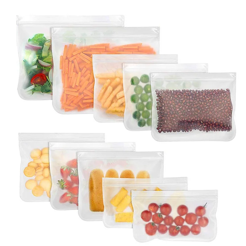 100x Wholesale Large size PEVA translucent fresh-keeping bags,food sealing bags,vegetables and fruits fresh-keeping bags