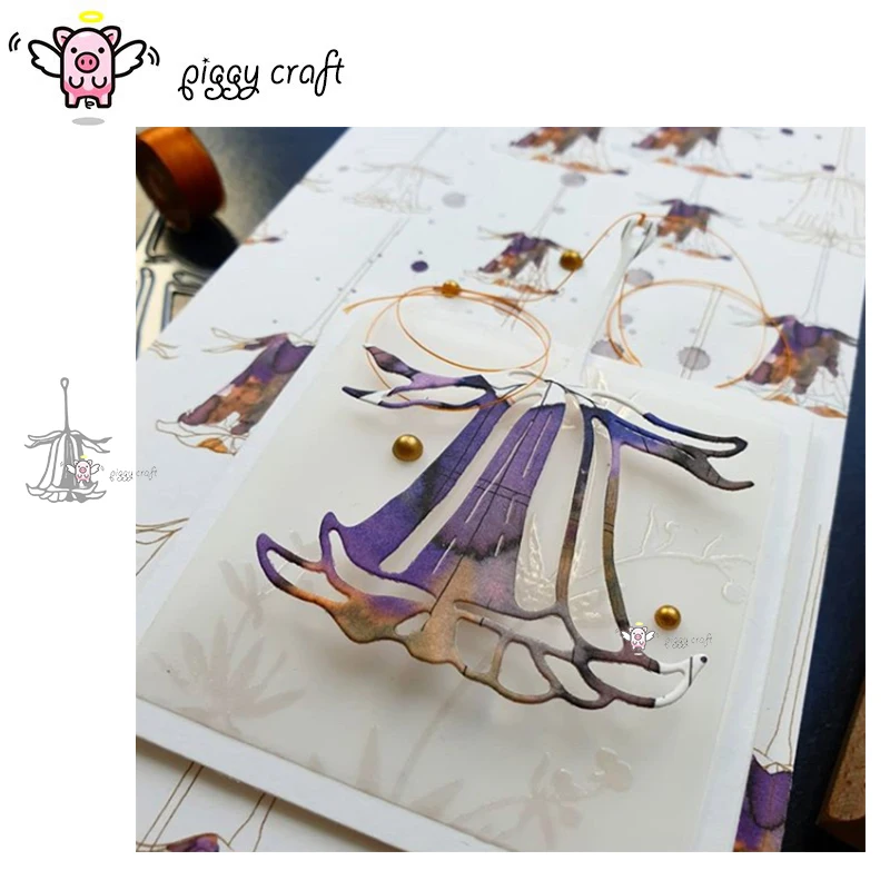 

_ Металлические Вырубные штампы, вырезанные формы для украшения Bellflower, для скрапбукинга, бумаги, рукоделия, ножа, форма, лезвие, перфоратор, трафареты