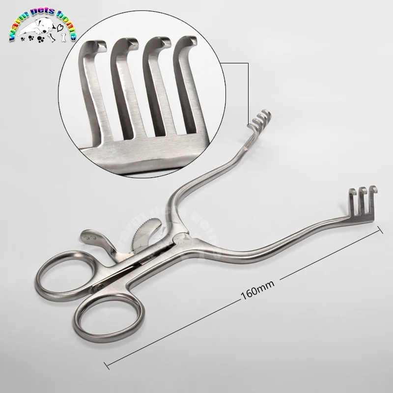 Weitlaner Retractor Self-Retaining Retractors Blunt Wound Weitlaner Retractor Veterinary Instruments