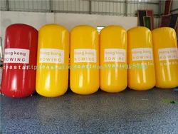 Sale of 1 meter diameter PVC water inflatable buoys, water sports competition inflatable buoys, floating logos on the water.