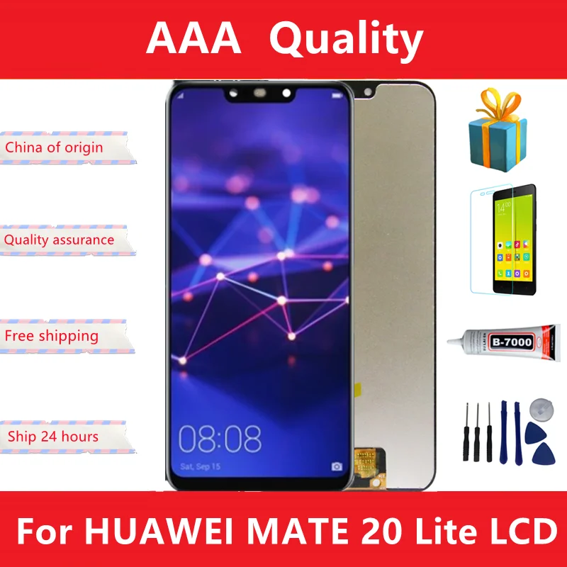 

Original 6.3'' Display Replacement For Huawei Mate 20 Lite LCD Display Touch Screen Digitizer Assembly For Mate20 Lite LCD Panel