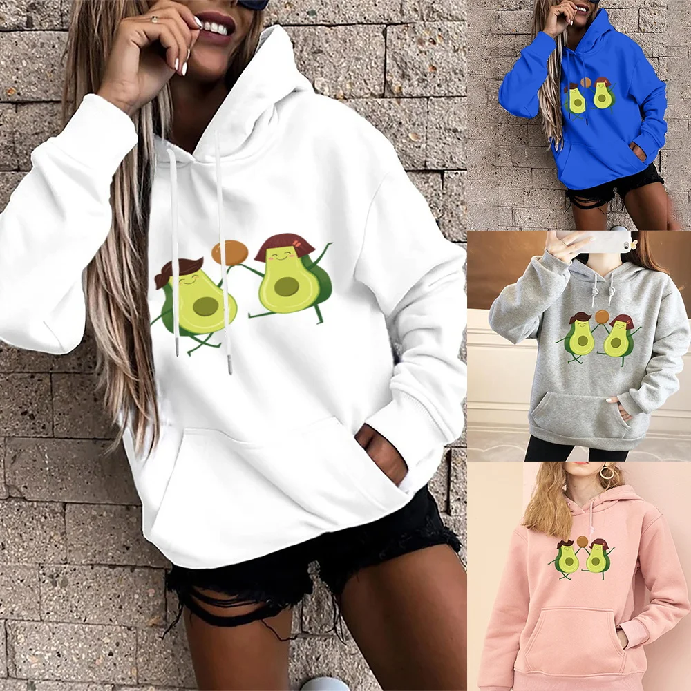 

Ladies Hoodie Long Sleeve Fashion Print Pullover Harajuku Youth Student Wear Long Sleeve Oversized Hoodie Girl Sports Hoodies