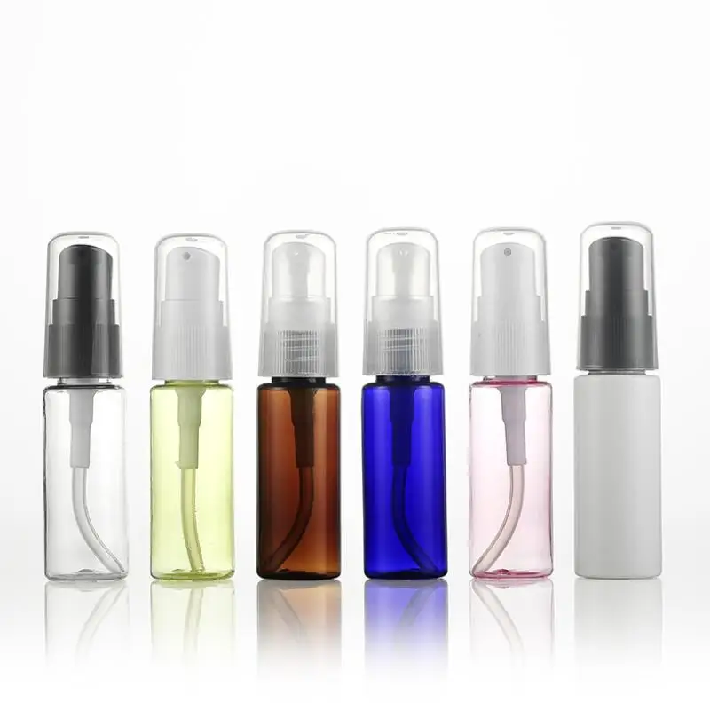 20ml PET Lotion Pump Bottle Empty Transparent Cosmetic Container Liquid Soap Dispenser LX3820