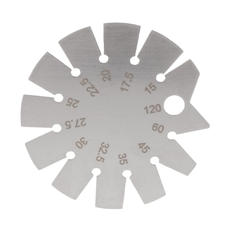 Stainless Steel Bevel Gauge Angle Protractor Range 15°-120° Gage Tools