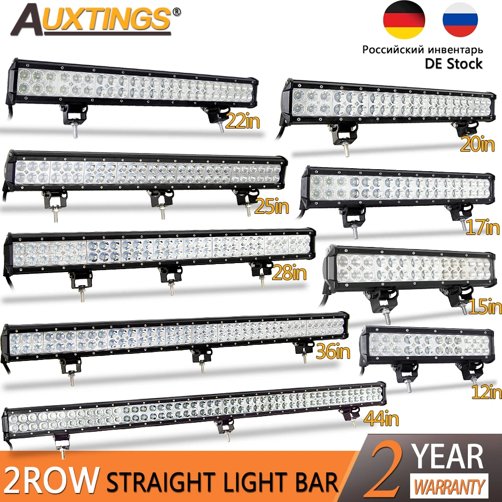 

Auxtings 12 ''22'' 36 дюймов, 44 дюйма, 20 дюймов 24V 12V внедорожный светодиодный светильник бар комбинированный прожектор, светодиодный светильник для Jeep автомобиля 4WD для грузовиков, внедорожников, квадроциклов, наводненных