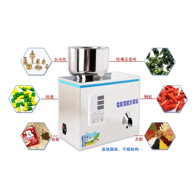 Akurasi Tinggi Volume Kecil 3-25ML Berat Mesin Kemasan Mesin untuk Makanan Kosmetik Daya