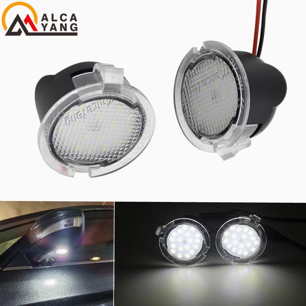 2Pcs White Led Side… - image