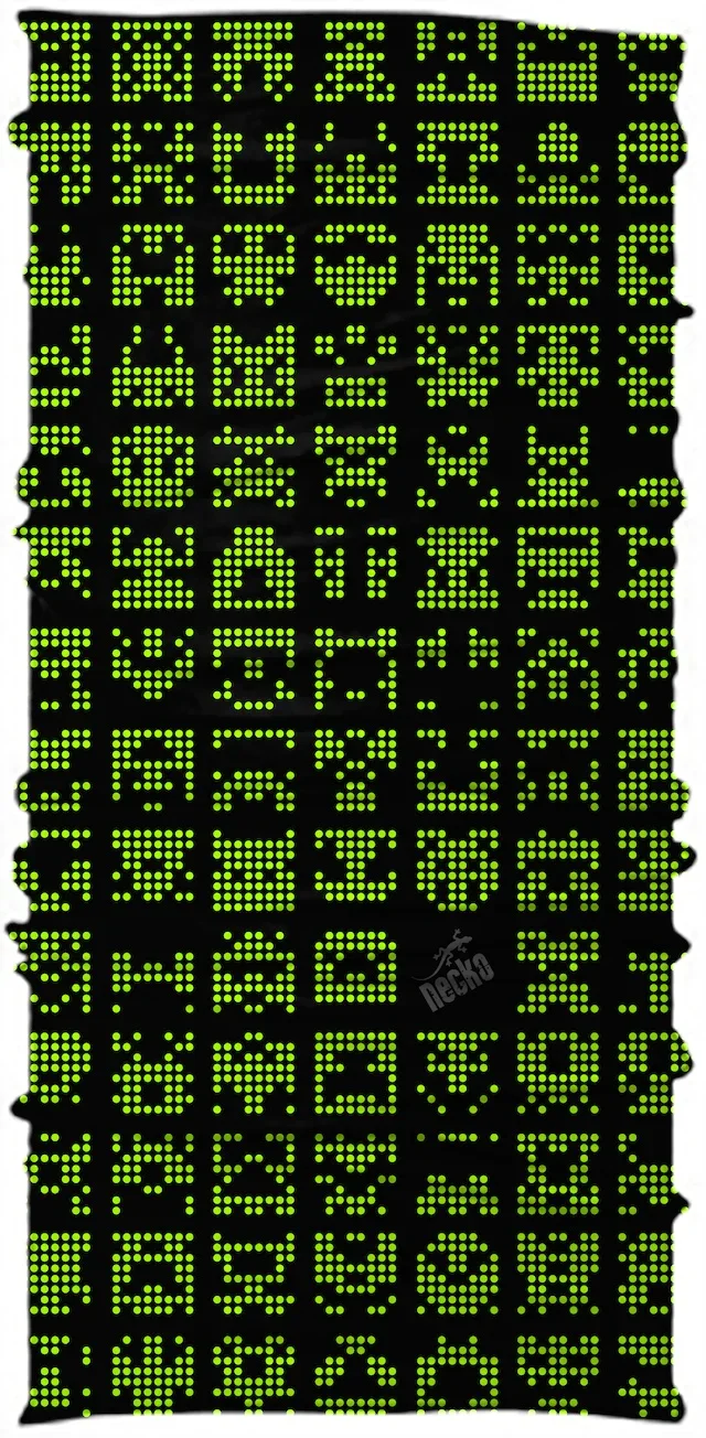 

Necko Green Pixel Buff Bandana Face Mask-DN181 460043988