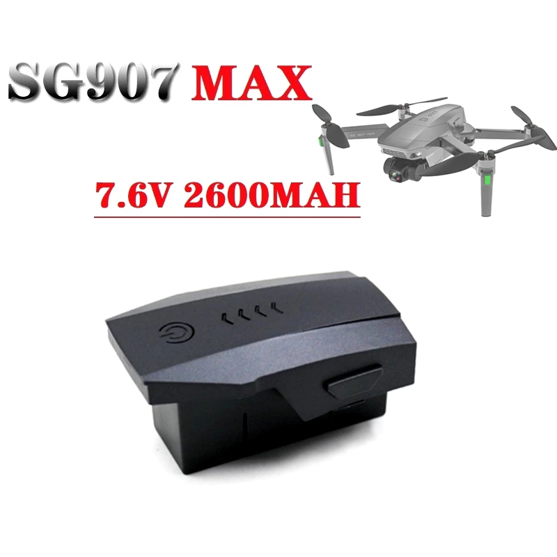 7.6V 2600mAh LIPO battery and charger For SG907 MAX SG-907 MAX 5G GPS Smart Anti-Shake RC Quadcopter Drone Spare Parts