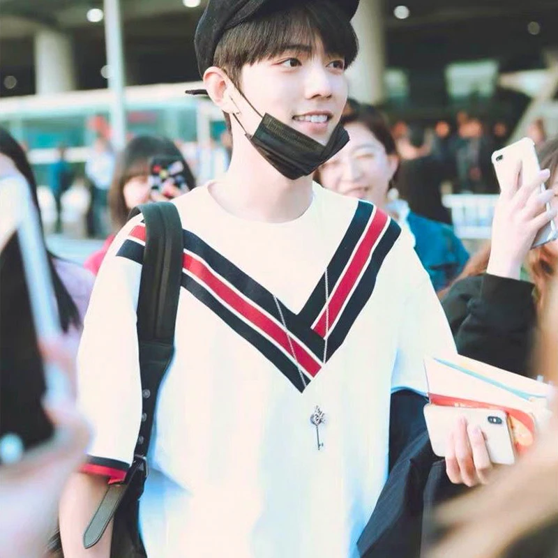 

The Untamed Wei Wuxian Xiao Zhan White T-shirts shorts Sleeve Shirts Blouse Women Men Couple Loose Sweatshirt Tops Clothes