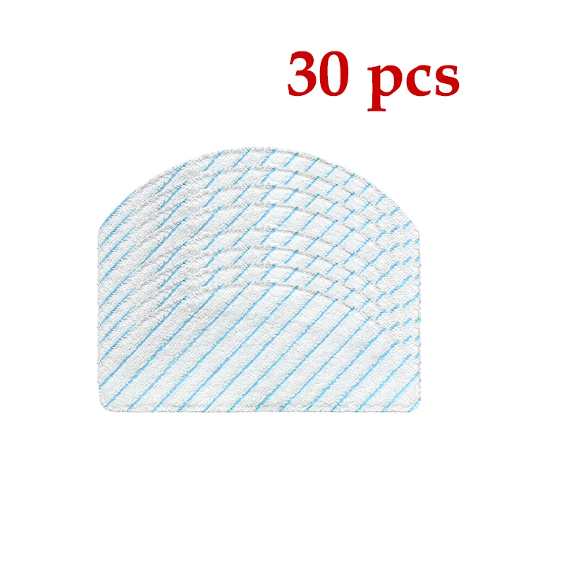 Тряпка Для ECOVACS DEEBOT OZMO T8 AIVI, мощные очищающие подушечки из микрофибры для мытья, запчасти для вакуумного пылесоса