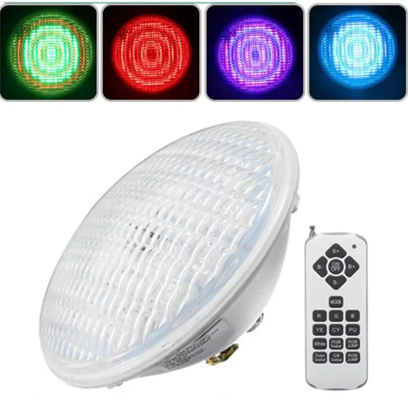 36W LED RGB Swimming Pool Light Underwater IP68 Waterproof LED Light Multi-Color zwembad lamp With Remote Control