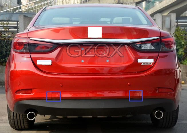 CAPQX For Mazda 6 Atenza 2013 2014 2015 2016 2017 2018 2019 Rear Bumper Trailer Cover Tow Bracket Cover Hauling Hook Cover Lid
