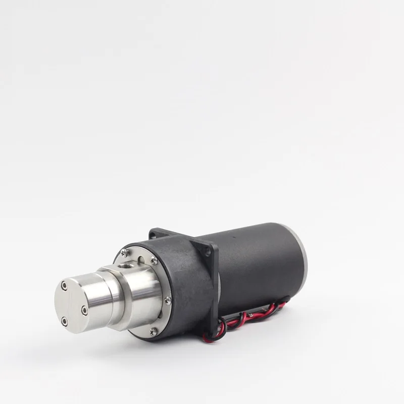 SOVOFLO KGP-06A Electric Magnetic Gear Pump DC 24V 1-3L/min High Pressure 20Bar Stainless Steel 316L Food Grade for 100℃ liquid