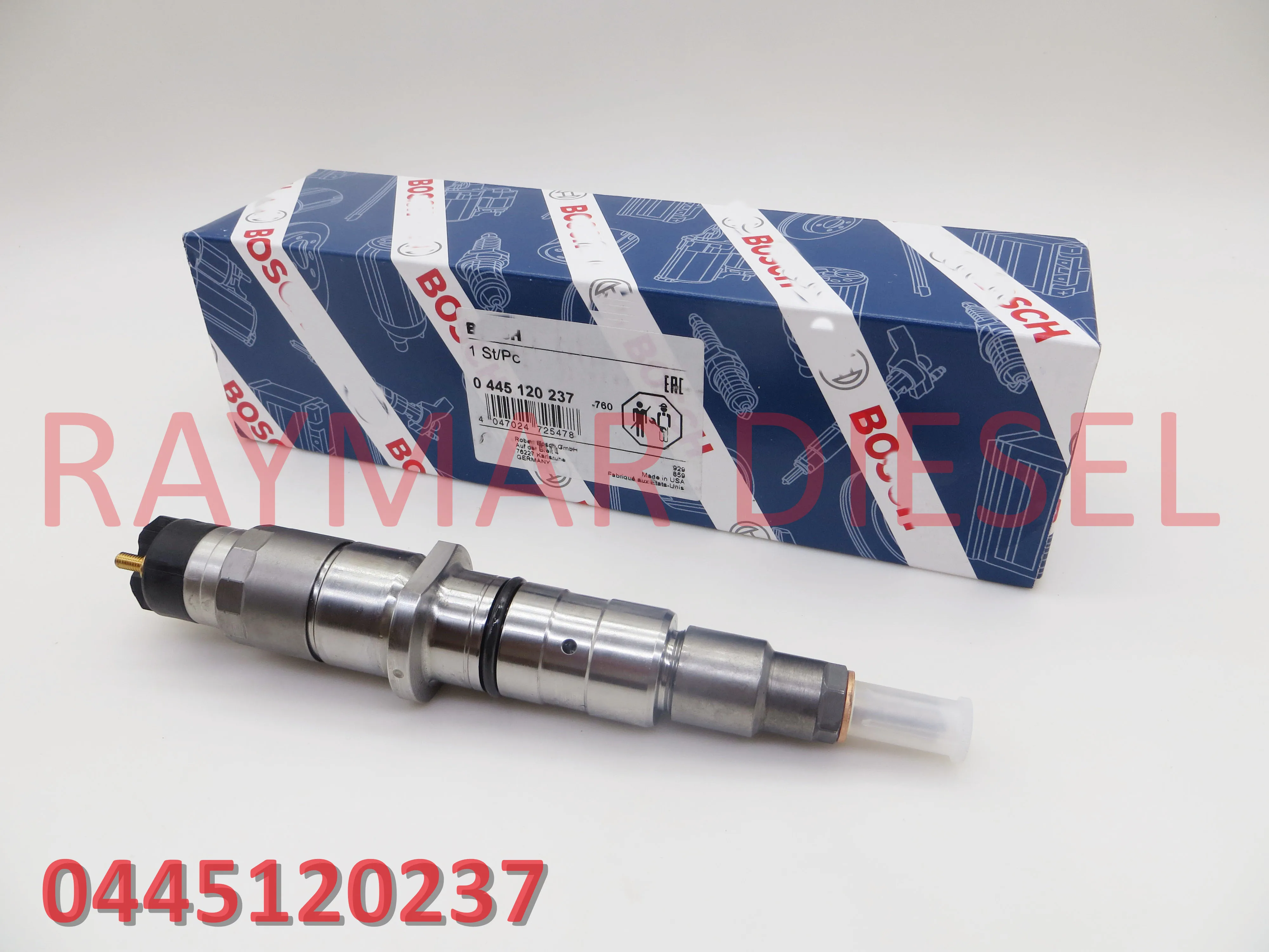 Genuine Brand New Diesel Common Rail Fuel Injector 0445120237, 0445120097, 0445120144, 4934411, 4944476, 5263310, 84347519