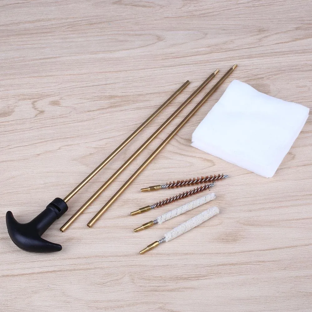 Kit de limpieza de barril. 177 &.22 (4,5mm & 5,5mm) Rifle/pistola de aire, cepillos, herramientas