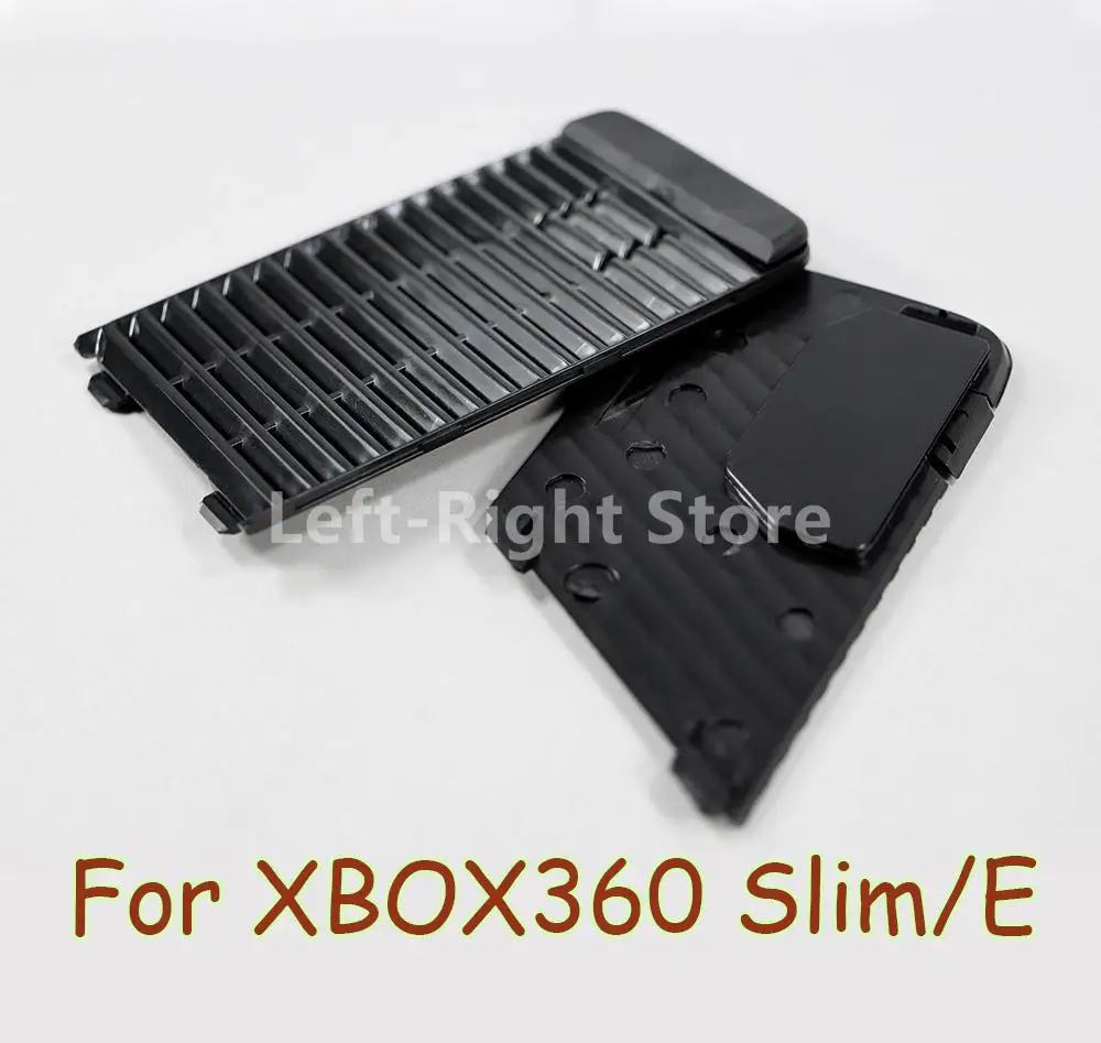 50PCS For XBOX 360 E Plastic Case Black HDD cover For Microsoft Xbox 360 Slim Hard Drive Cover