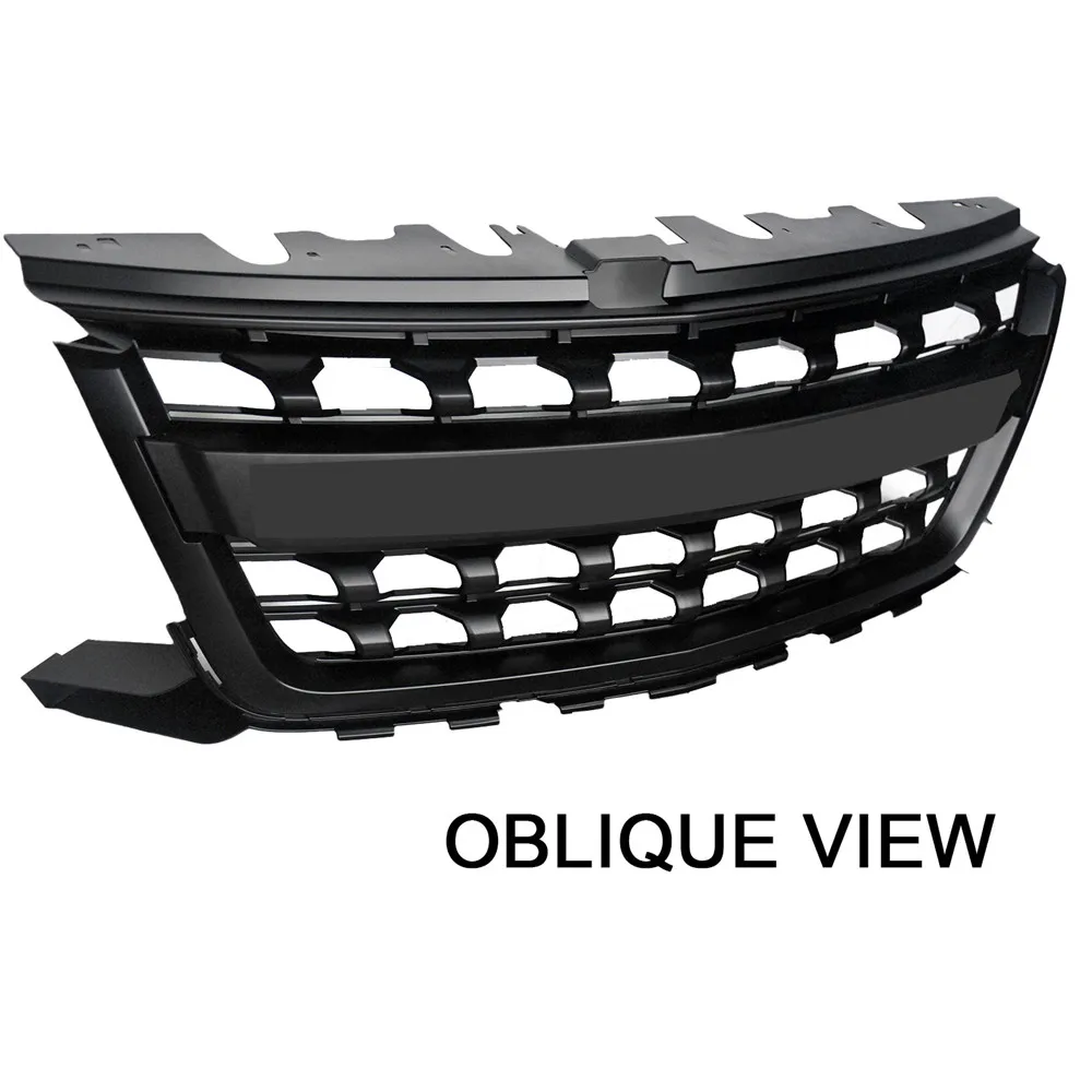 Modified For Colorado Grill Mesh Colorado 2016 2017 2018 2019 2020 Fit For North American Model Front Bumper Grille Racing Grill