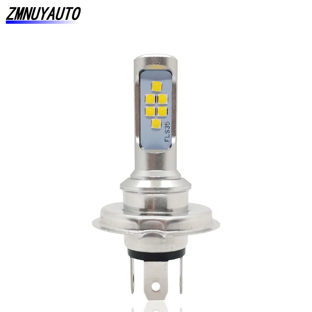 H4 Moto Head Lamp Motorcycle Bulb HS1 Led Headlight Bulbs Golden Yellow 1200LM Hi Lo Lamp Scooter ATV Accessories Fog Lights For