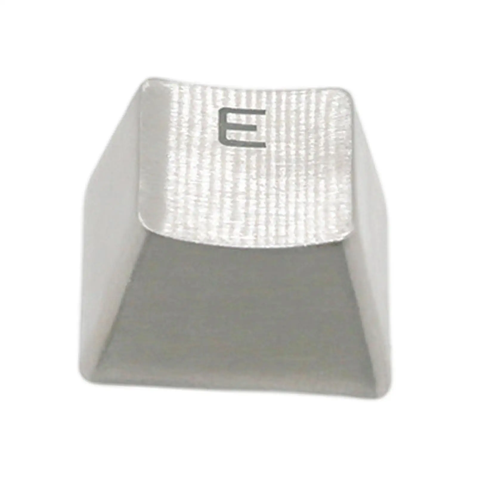 Metal Keycaps Silver fits for Cherry Mechanical Keyboard, Wear-resistant, Professional