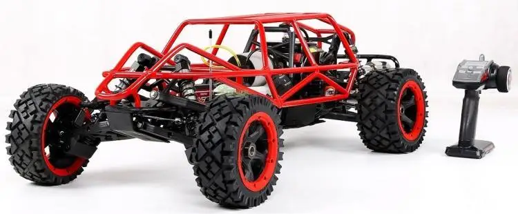 

1/5 4WD RC Car Updated Version 2.4G Radio Control RC Car Toys Buggy 32CC Gasoline Engine Retro Steel Car Truck for ROFUN BAJA GT