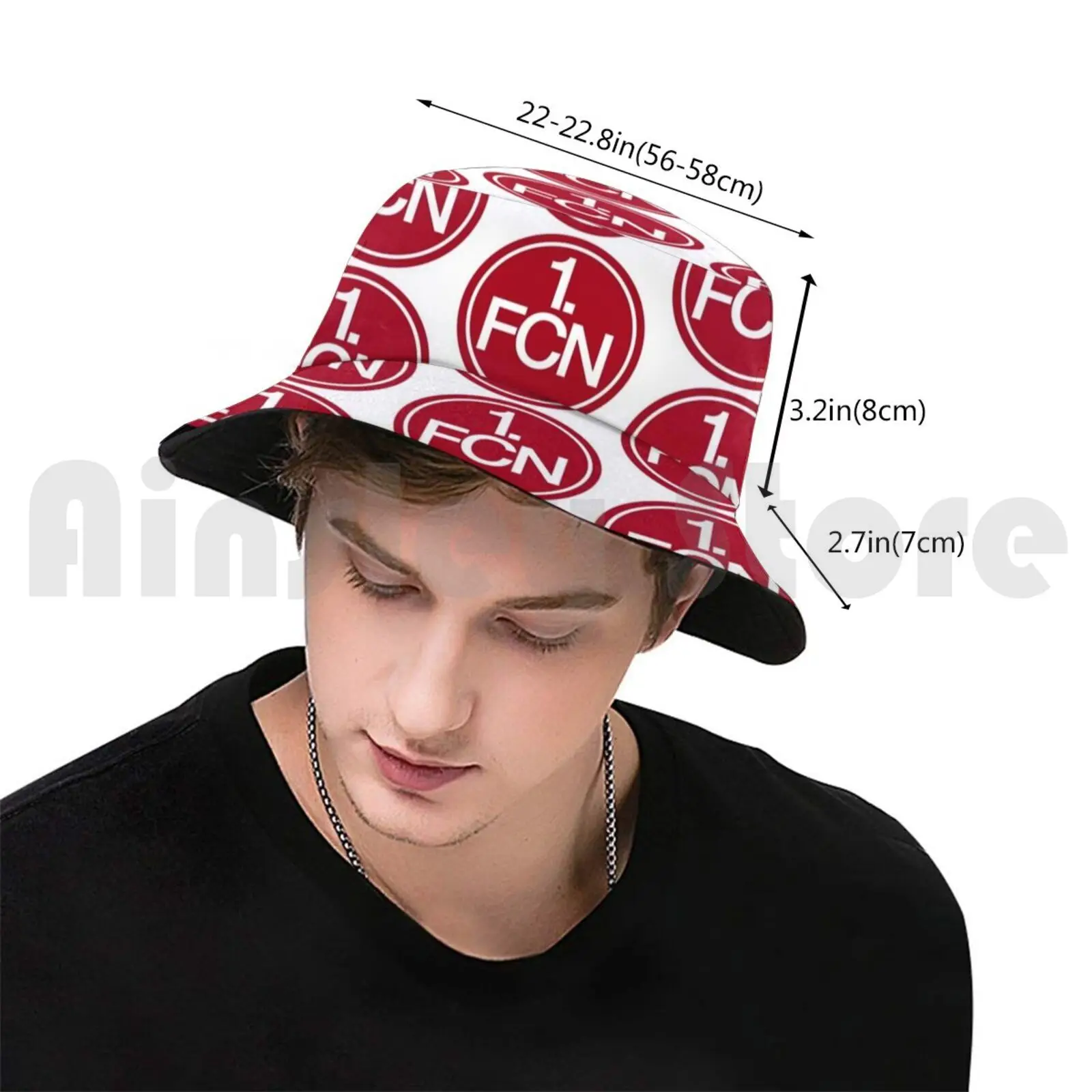 Nürnberg Bucket Hat Adult kid baby Beach Sun Hats Football Fan Fans Hooligan