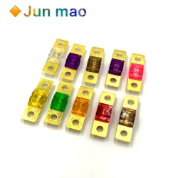 ANS FUSE 20A 30A 40A 50A 60A 70A 80A 100A 125A 150A 175A ANL Gold Plated Stud Car Fuses Mini Car Stereo Audio AFS Fuse