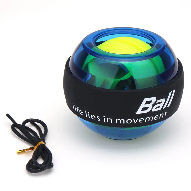 Gyroscope LED Gyro Power Wrists Ball Arm Exercise Force Strength Training Energyball Home Gym Sports Fitness Equipment