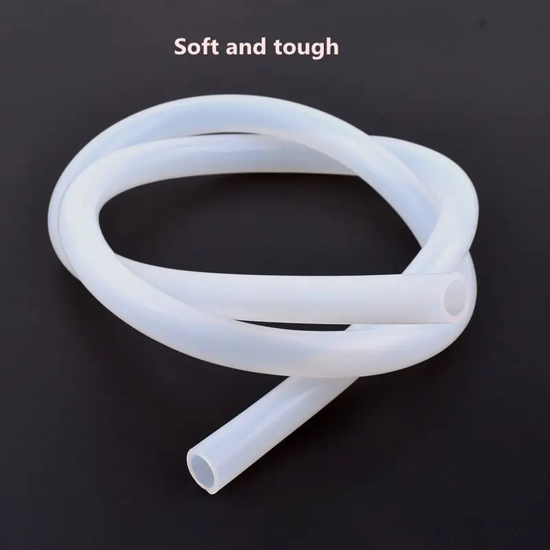 1 Meter Transparent Food Grade Silicone tube 4 6 8 10 12 16 20 25 32 38mm Flexible Garden Rubber hose Aquarium Soft Tubing Hose