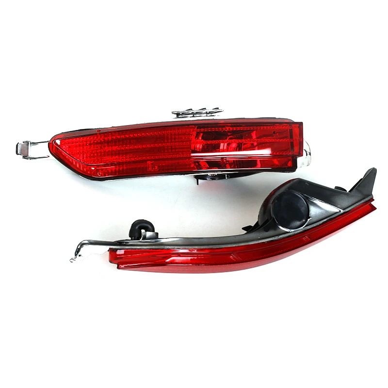 Auto Left Right Rear Bumper Reflector Warning Light Strip Bar For VW Touareg 2011 2012 2013 2014 2015 7P6945105 7P6945106