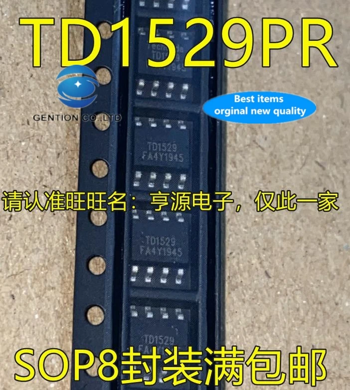 

30pcs 100% orginal new real stock TD1529PR TD1529 SOP - 8 power synchronous step-down IC