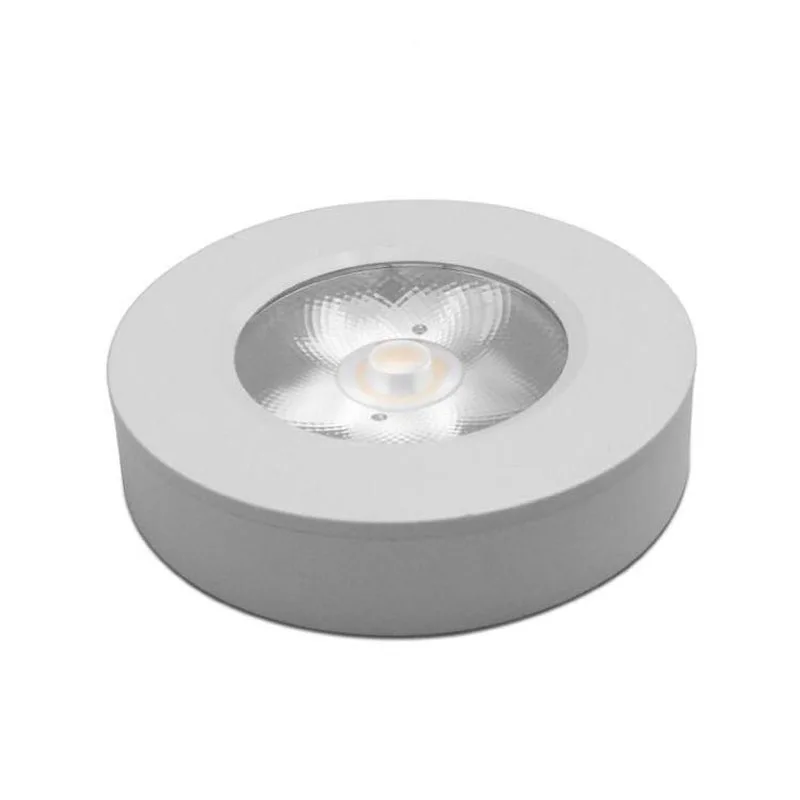 Ultra-thin surface mounted LED downlight COB ceiling light spotlight 3W 5W 7W 9W 12W15W round LED panel light AC220V