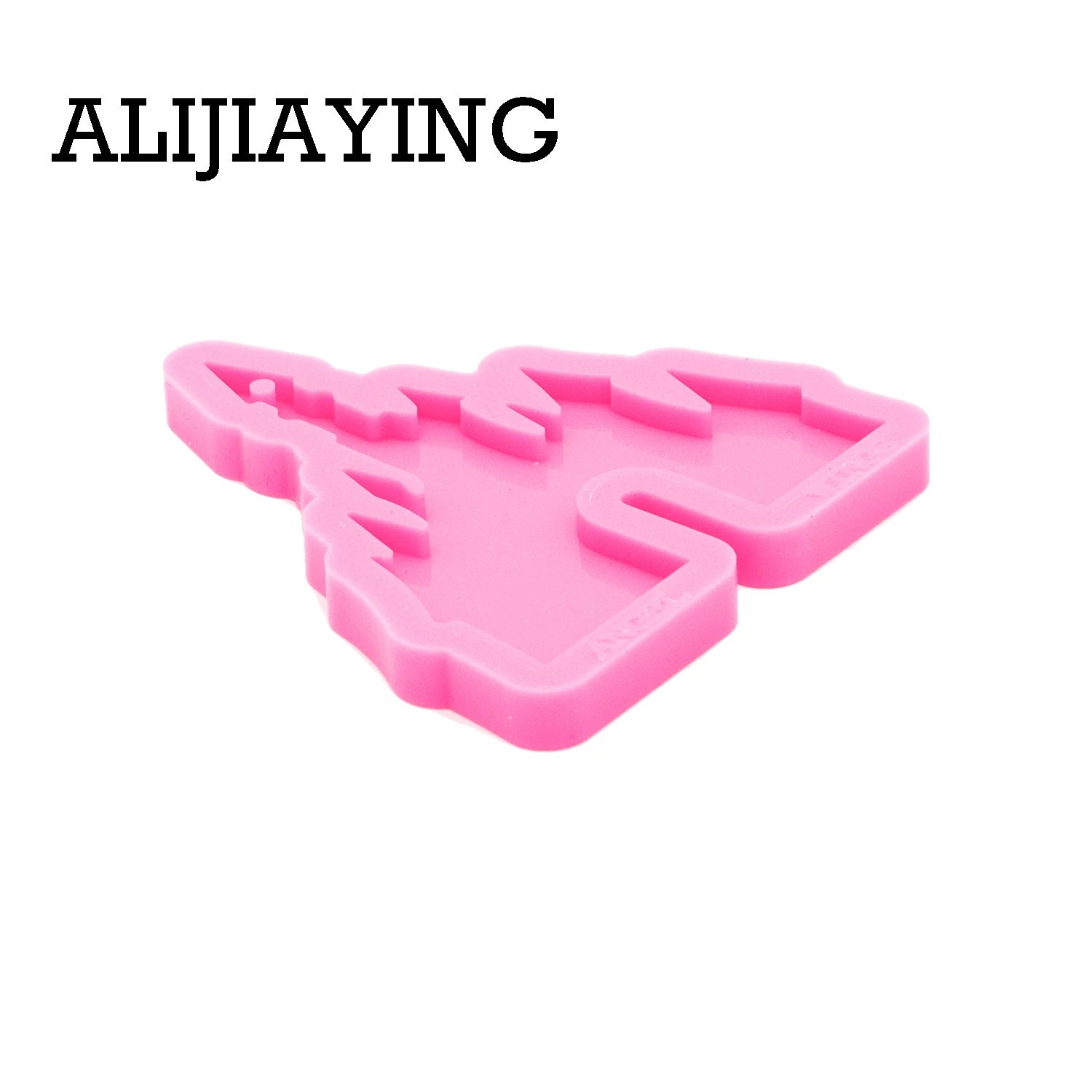 DY0479 Glossy Cartoon castle Keychain Mould Silicone Resin Pendant Mold for Epoxy Jewelry Making DIY Crafts Necklace