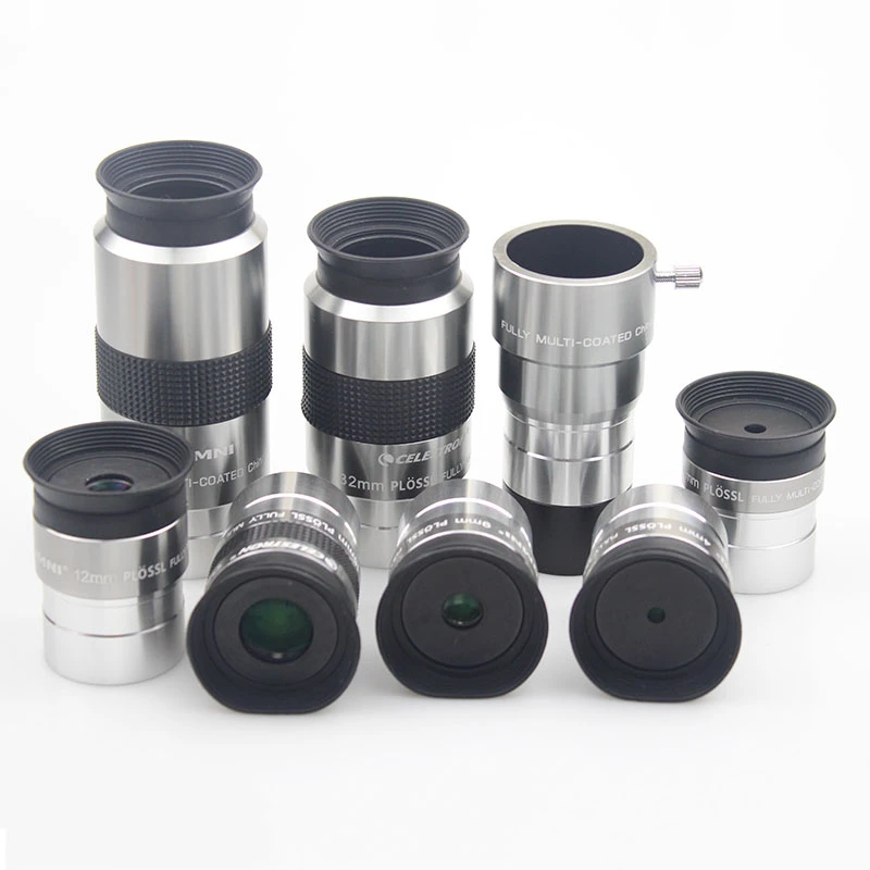 Celestron OMNI 4mm 6mm 9mm 12mm 15mm 32mm 40mm HD Eyepiece 2x Barlow Lens Fully Multi-Coated Metal Astronomy Telescope Monocular