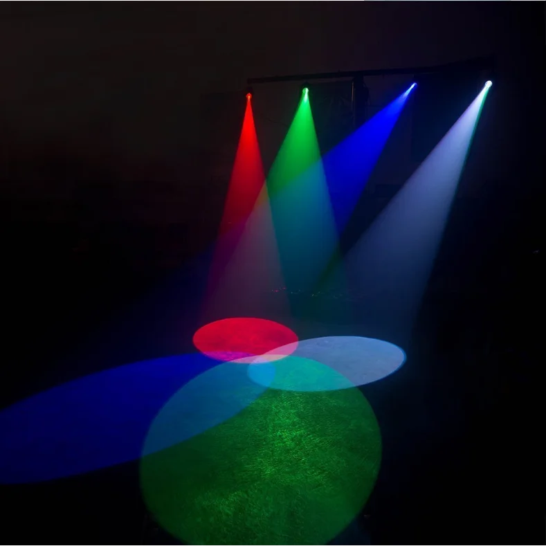 High Quality Explosion Sale Mini LED 10W RGBW Pinspot Light DMX 512 Sound Control Light For Pub Party Wedding Disco Stage Light