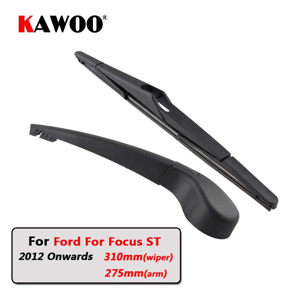 KAWOO Car Rear Wiper Blades Back Window Wipers Arm For Ford For Focus ST Hatchback (2012 Onwards) 310mm Auto Windscreen Blade