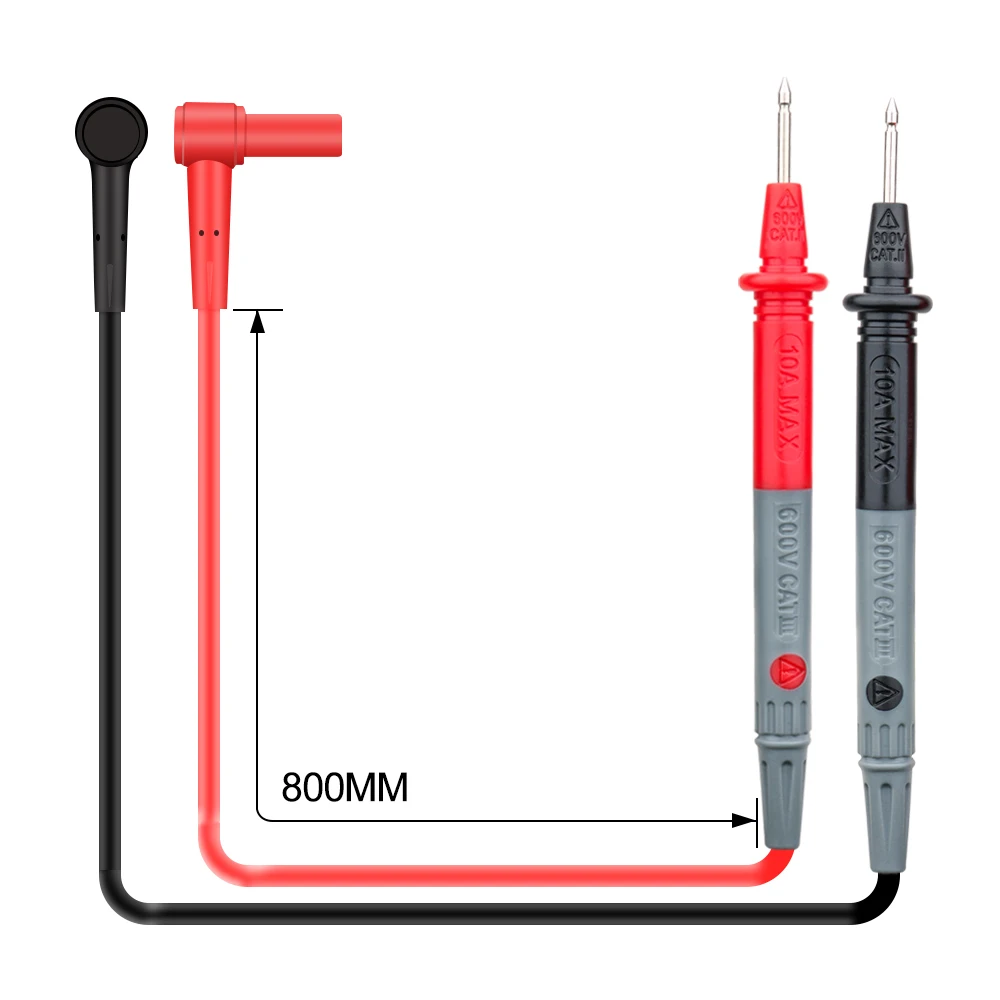 GD118B perni di prova per sonda universale Pin per multimetro digitale misuratore di punta dell\'ago Tester di tensione cavo sonda 6000 conteggi