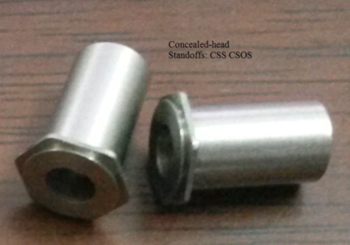 CSS-M4-4/6/8/10/12/16/20/25 CSOS-M4-4/6/8/10/12/16/20/25 Concealed-Head Self-Clinching Standoffs,Stainless Steel