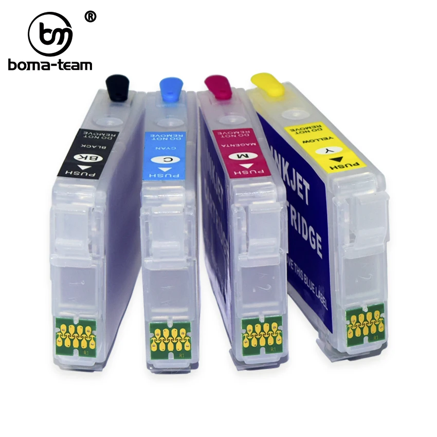 Europe T502 502XL T02W Refillable Ink Cartridge Or ARC For Epson XP-5100 XP-5105 WF-2860 WF-2865 XP5100 5105 2860 2865 Printers