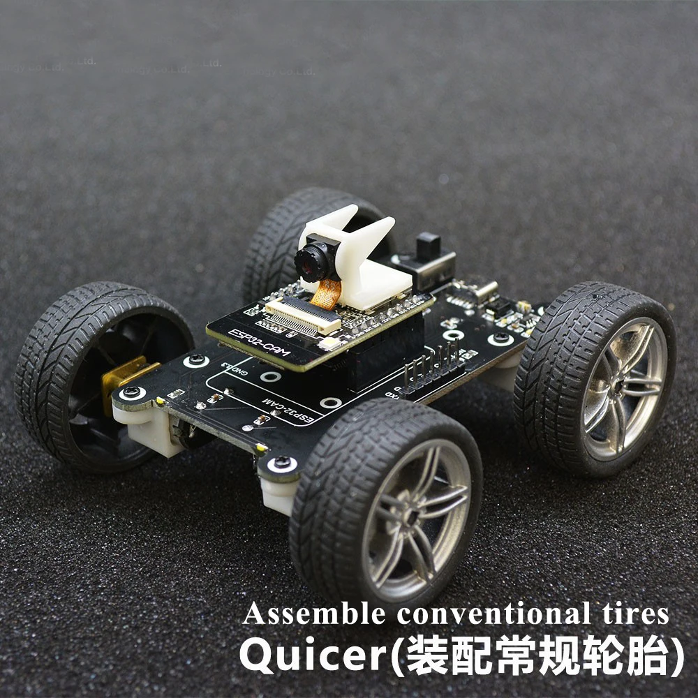 Voiture robot open source ESP32 avec pigments de caméra, pour Ardu37, Wifi, QuUNICEF, à faire soi-même, STEM, bon marché