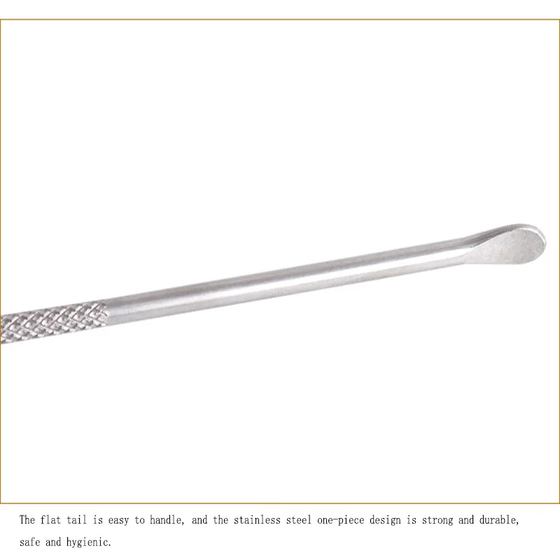 Agulha gravada em aço inoxidável 304, agulha elegante gravada em café com 10 peças