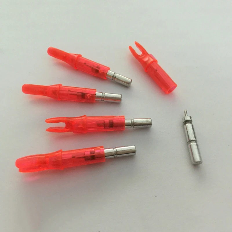 6.2mm Automatically Lighted Red Green Led Arrow Nock For Archery Hunting Shooting