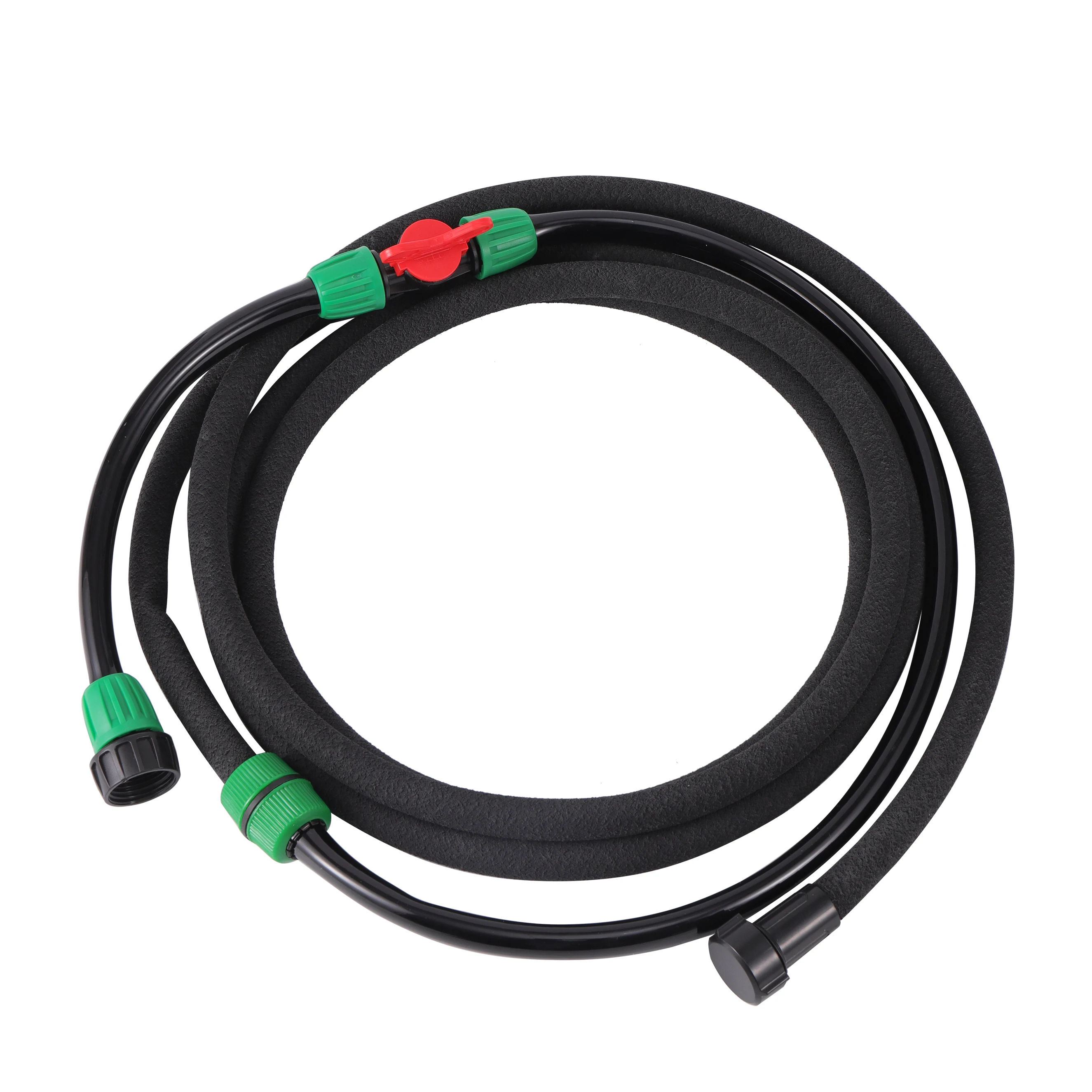 16mm Soaker Hose Pipe European/American Standard Thread Faucet Connector DN16 Hose Seepage Tube Garden Irrigation Fittings