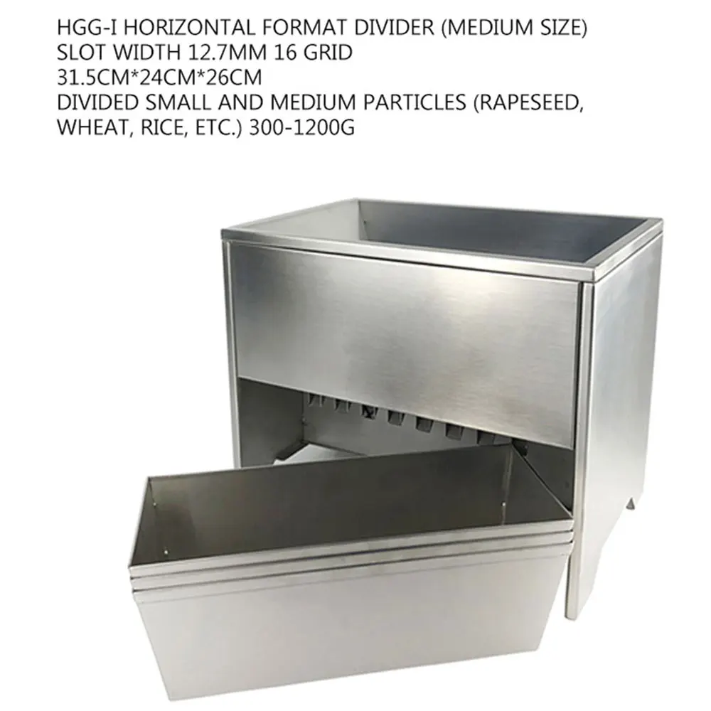 Đồng Hồ Nam Dây Thép Không Gỉ Ngang Định Dạng Bộ Chia Lớn Và Vừa HGG-I/HGG-II Sử Dụng Cho Hạt Hạt Giống Ngô Lúa Mì Ngũ Cốc Tổng Kho