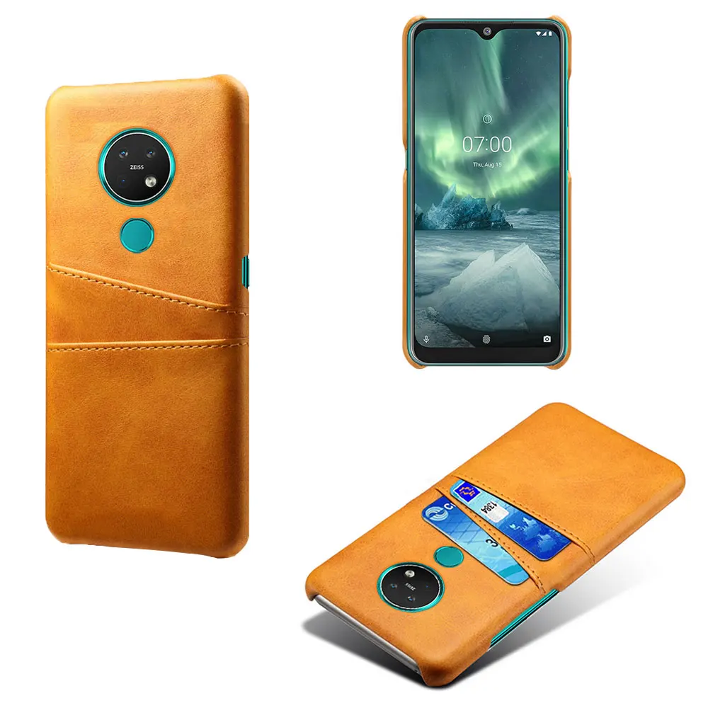 For Nokia 8.1 7.2 7.1 6.2 6.1 5.1 4.2 3.2 3.1 2.2 2.1 Card Slots Phone PU Leather Case For Nokia 9 Pureview 1 2 7 Plus Cover