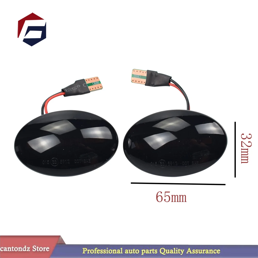 2PCS 12V LED Fender Light Side Marker For Ford Fiesta III IV MK3 MK4 19902000 2001 KA Mondeo I Transit Tourneo lamp turn signal