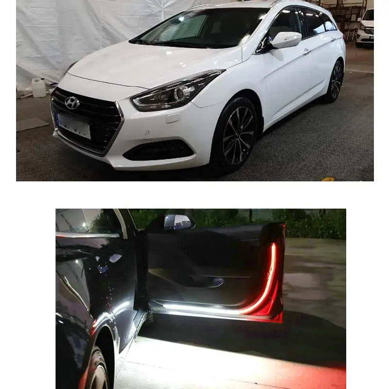 

Led Car Openning Door Warning Light For hyundai i40cw Matrix Santa Fe creta Sonata Terracan Veloster Trajet ACCENT 1 2 3 4